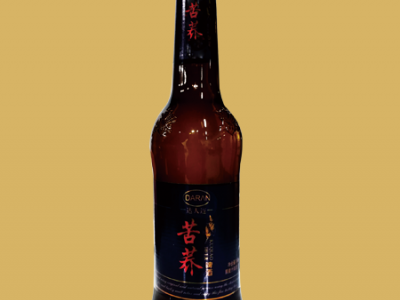 黑330ml玻璃瓶苦荞啤酒