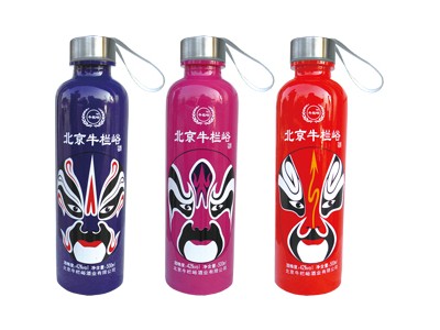 牛栏峪脸谱玻璃杯500ml*12