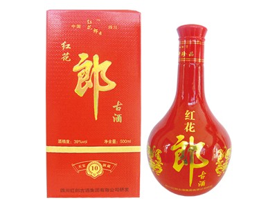 红花郎古酒（10年）500ml*6