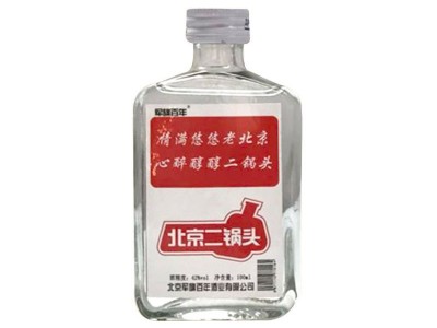军旗百年北京二锅头酒（情满悠悠）42°100ml