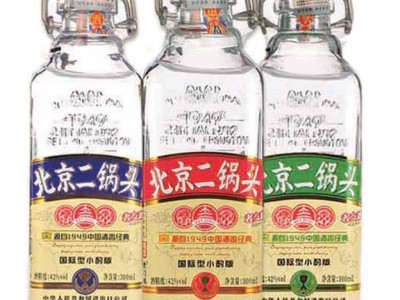 42°北京二锅头出口型小方瓶（小酌版）-300mlx15