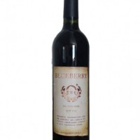 蓝莓干红750ml11°