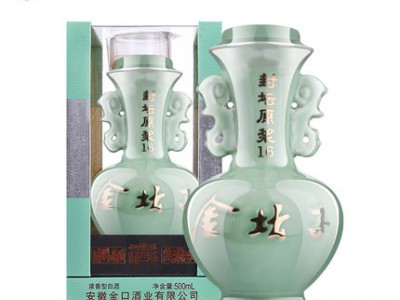 原浆酒浓香型封坛老酒16年42度500ml装金坛子