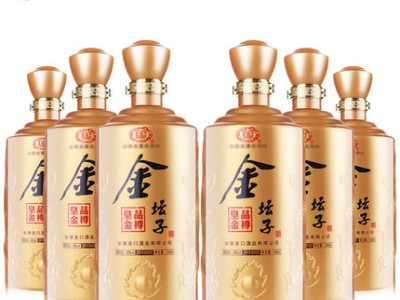 原浆酒浓香型皇品金樽52度1000ml6瓶装金坛子
