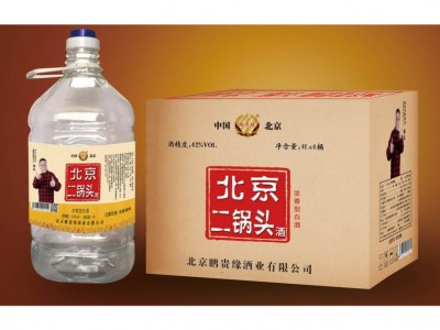 鹏贵缘北京二锅头酒4L桶装