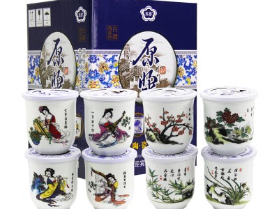 53度四大美女口杯酒125ml*8