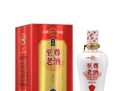 红色至尊老酒53°