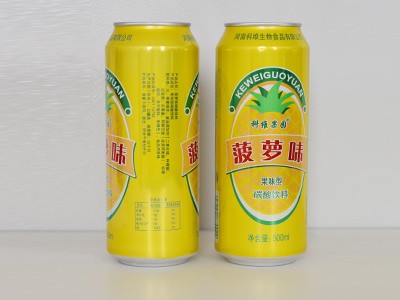 科维果园菠萝味碳酸饮料