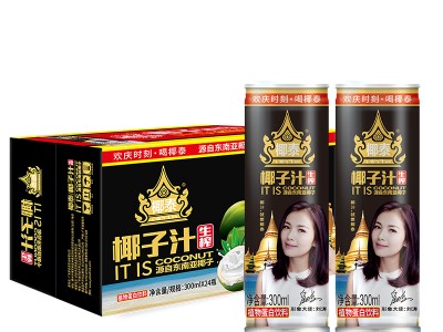 椰泰300ml罐装椰汁