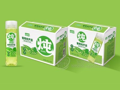 和源 葡萄炖芦荟 复合果汁饮料 430mlx15瓶