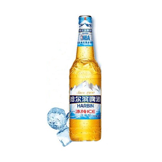 哈尔滨啤酒冰纯淡爽型