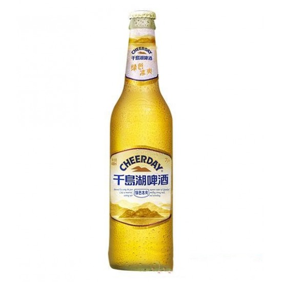 千岛湖啤酒7度488ml绿色冰爽