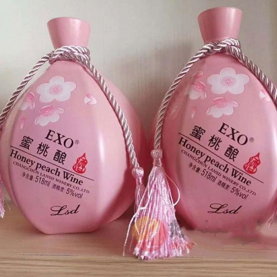 蜜桃酿果酒招商加盟518ml