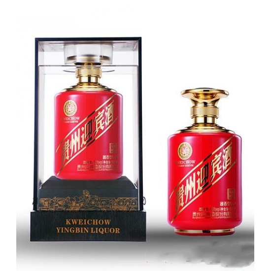 贵州迎宾酒大师封坛(红坛)53度500ml