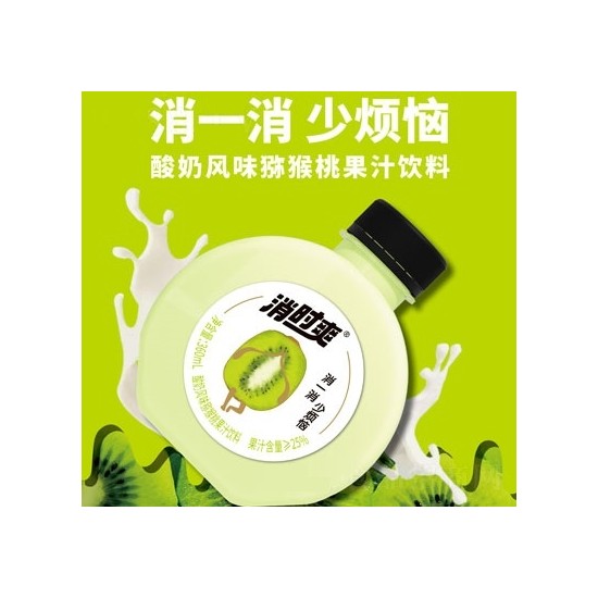 消时爽酸奶风味猕猴桃果汁饮料360ml