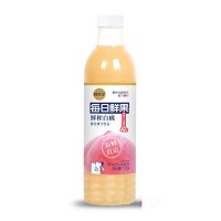 鲜点子每日鲜果鲜榨白桃复合果汁饮品1.25L