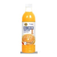 鲜点子每日鲜果鲜榨巴西橙复合果汁饮品1.25L