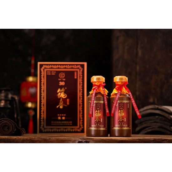 筑春陈酿30 酱香型白酒 500ml