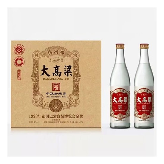 梅河牌大高粱酒 浓香型白酒【42° 500ml】