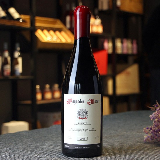 法国原瓶原装进口红酒 重型瓶蜡封干红葡萄酒6支整箱礼盒装