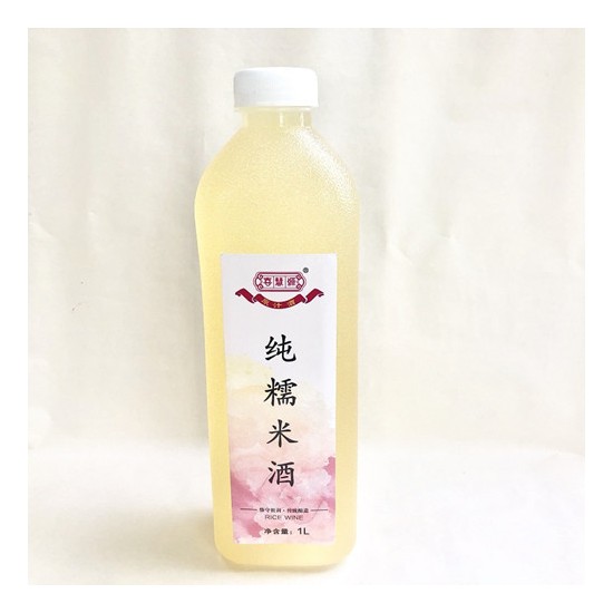 喜慧源米酒汁纯糯米酒1L瓶装招商